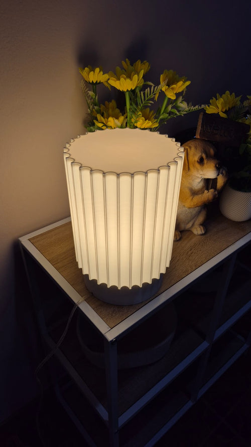 Lámpara Ribbed